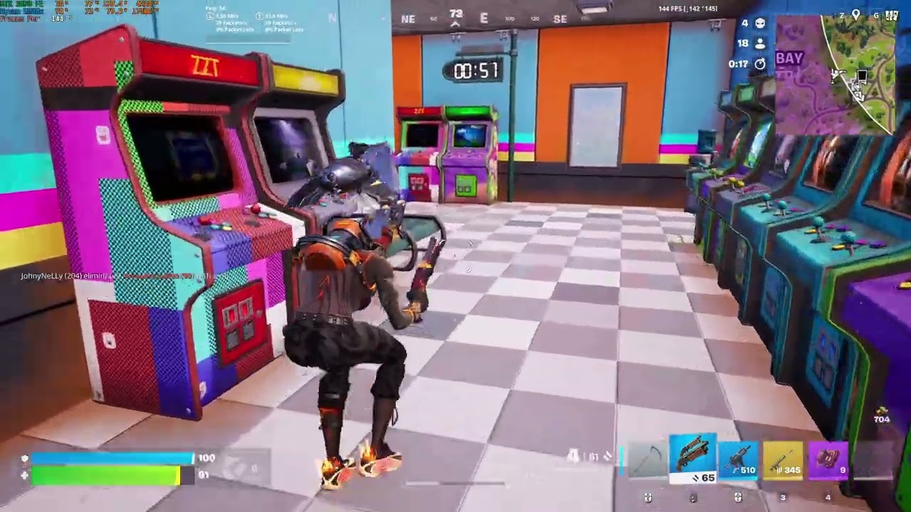 Fortnite Boomer Grinding Away in Zero Build - Fortnite Gameplay