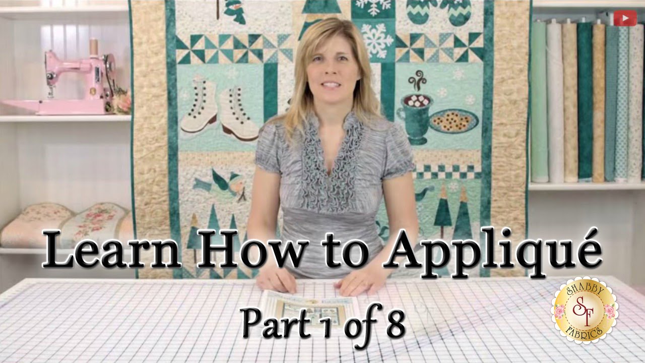 Learn How to Appliqu&eacute; with Shabby Fabrics - Part 1: Defining Appliqu&eacute;