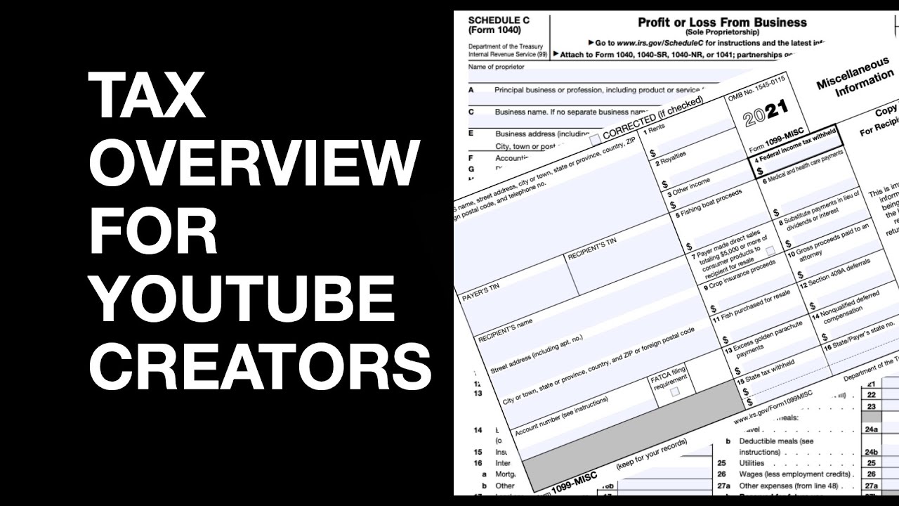 Tax Overview for YouTube Creators