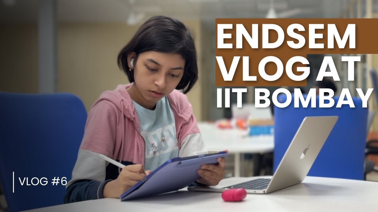 How I Survived Endsems at IIT Bombay 😱📚 | Late Nights, Study Hacks & More!