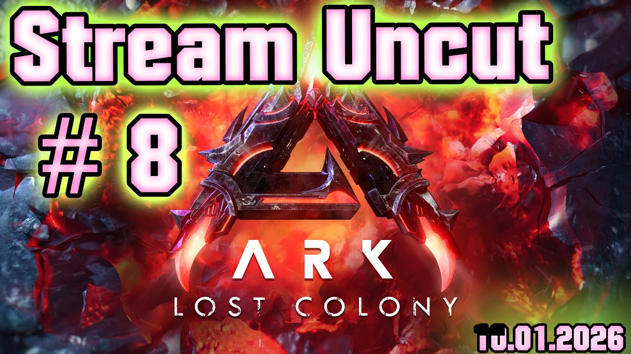 8 - Unfälle, Zähm-Action & unterwegs in Arat Prime - ARK Lost Colony Stream uncut 10.01.2026