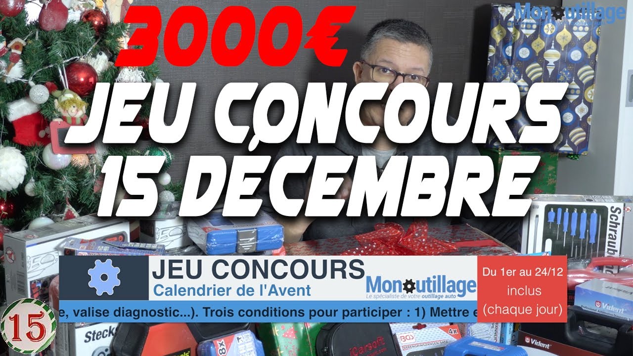 [JEU CONCOURS 🎁] 15 d&eacute;cembre 2021 EN PARTENARIAT avec monoutillage.com