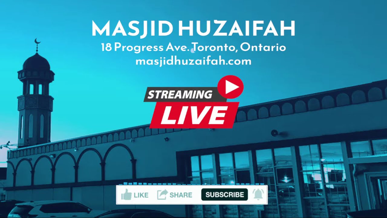 Masjid Huzaifah Live
