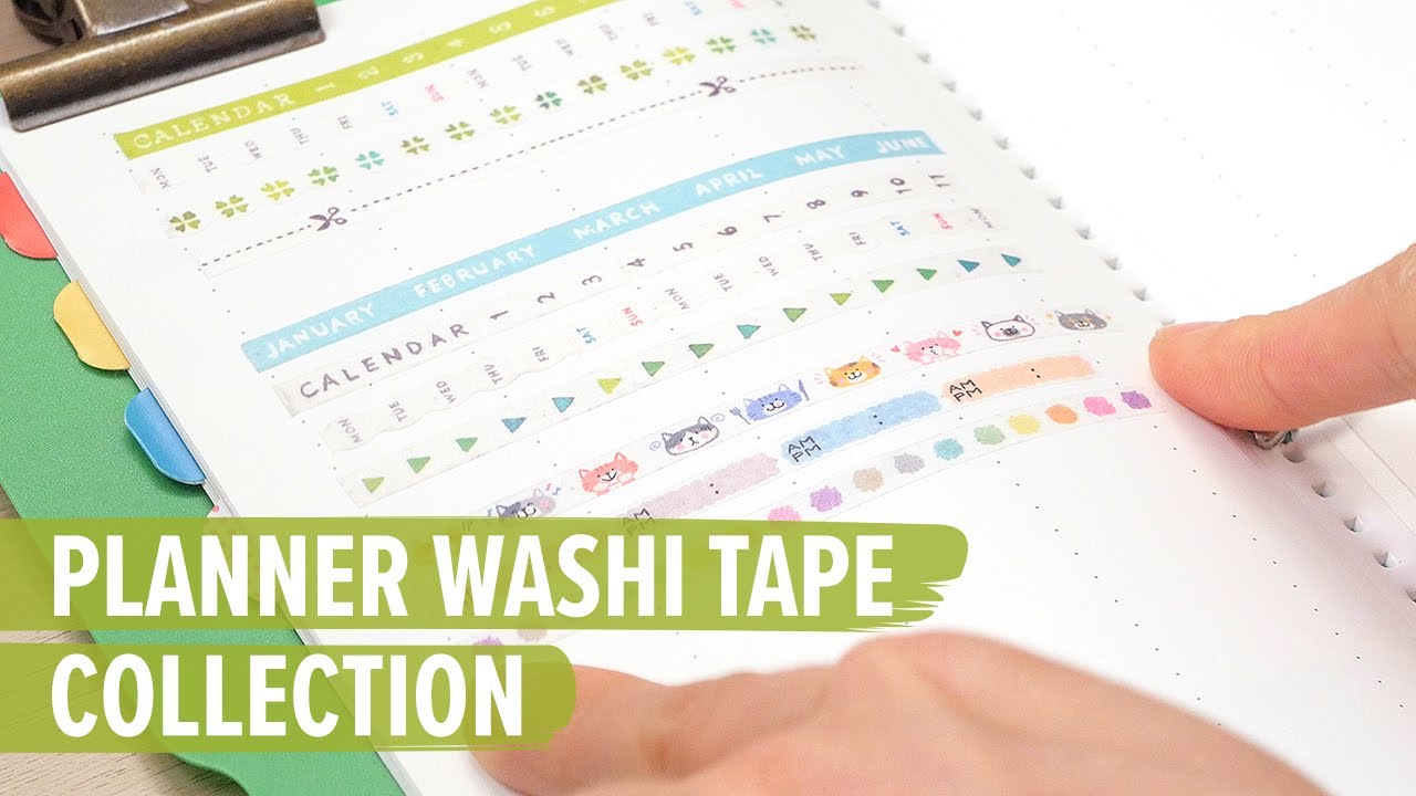 Planner Washi Tape Collection