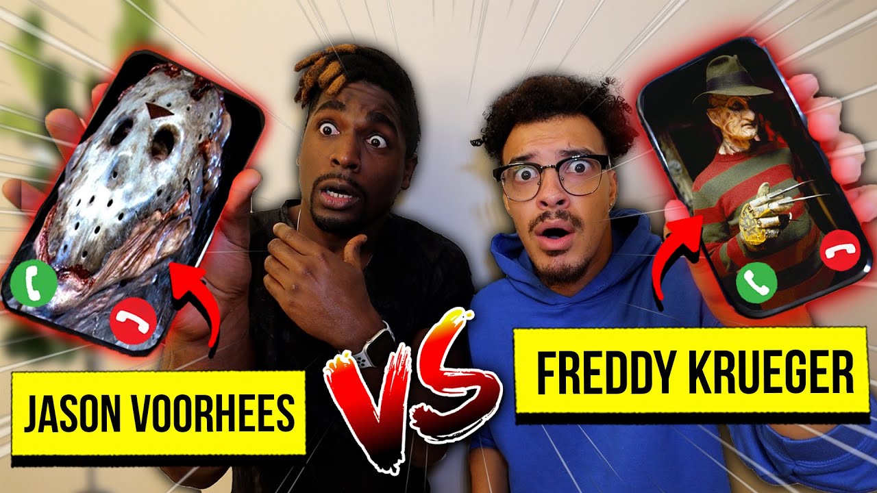 DO NOT FACETIME FREDDY KRUEGER AND JASON VOORHEES AT THE SAME TIME AT 3AM (FINAL SHOWDOWN!!)