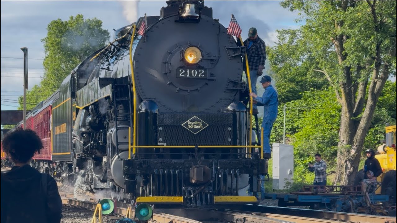 Chasing RBMN 2102 through the anthracite mountains