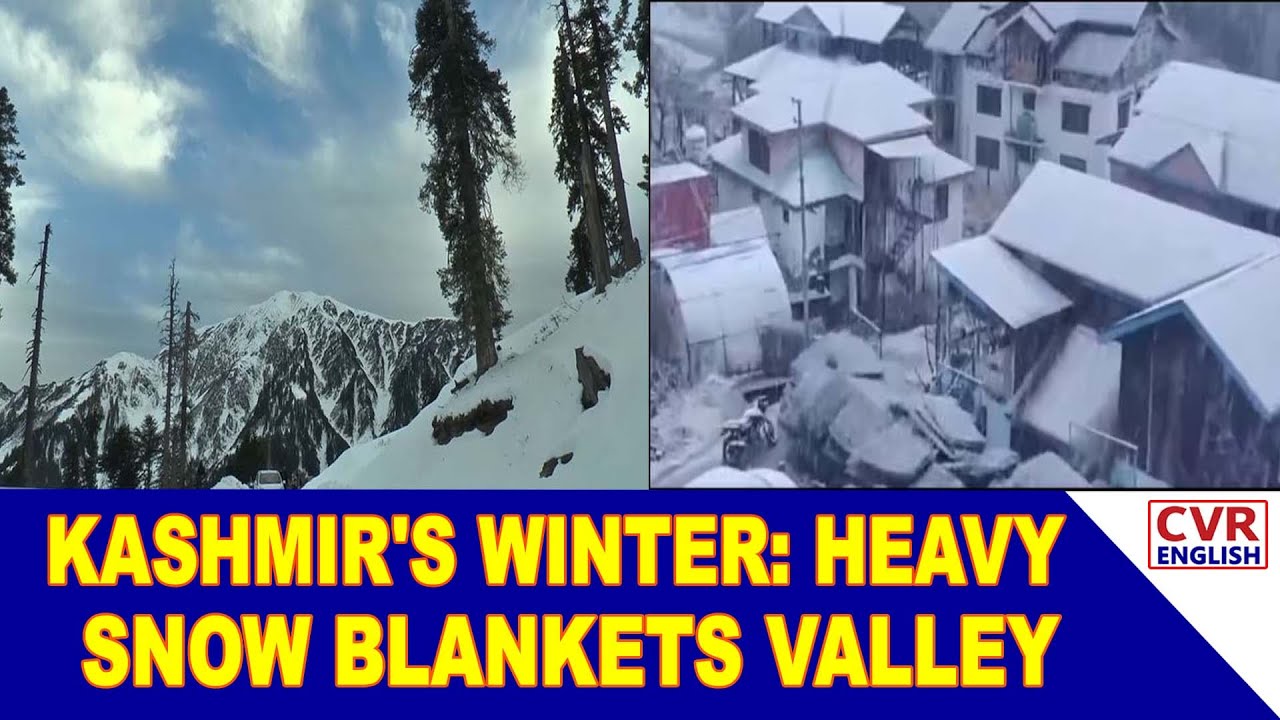 Snow-Clad Bhalesa in Doda Mesmerizes Tourists Amid Heavy Snowfall |CVR English