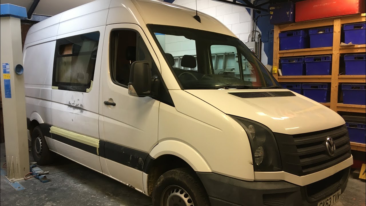 VW Crafter Crew Van Project Body Repairs PT 4