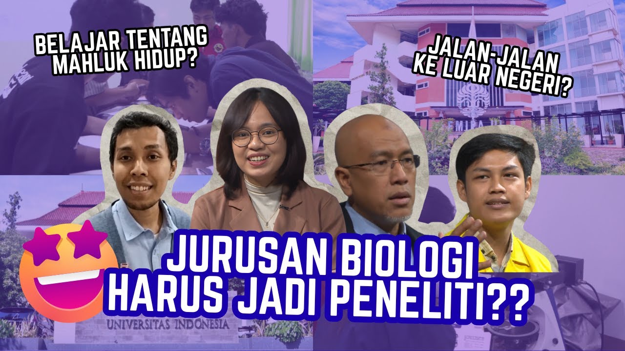 Lulus Biologi UI bisa kerja apa selain jadi peneliti? | Jelajah Prodi UI