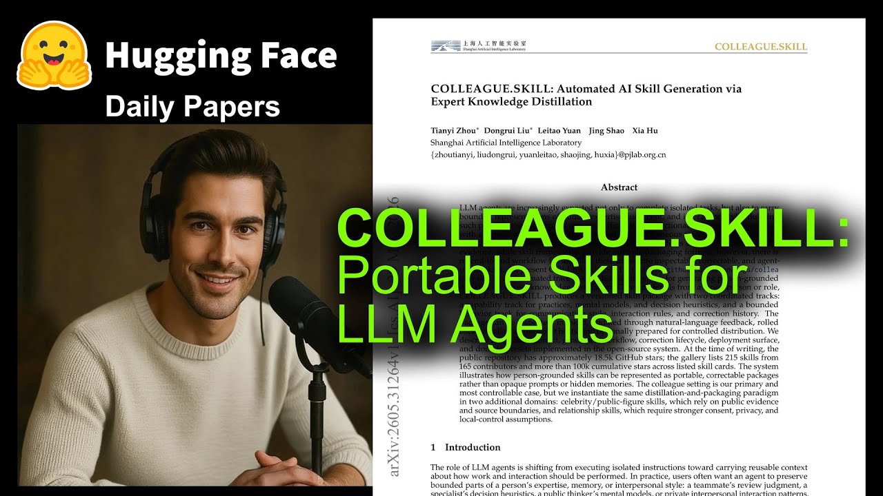 COLLEAGUE.SKILL: Portable Skills for LLM Agents