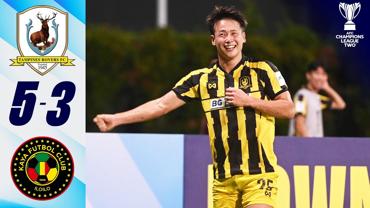 Tampines Rovers 🇸🇬 vs Kaya FC-Iloilo 🇵🇭 | Highlights | AFC Champions League Two™