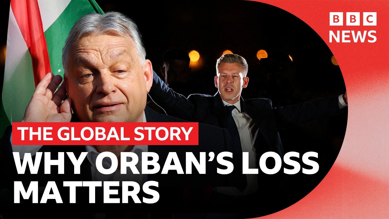 Who is P&eacute;ter Magyar and why does his victory over Viktor Orban matter to Trump? | BBC News