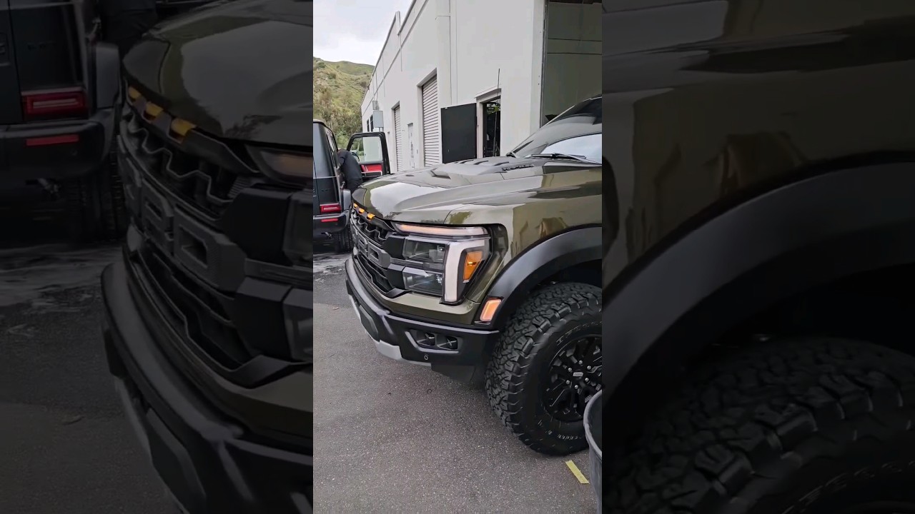 Shelter Green | #youtubeshorts #shorts #fordraptor IG: @shinedetailingllc @cjcoffroad