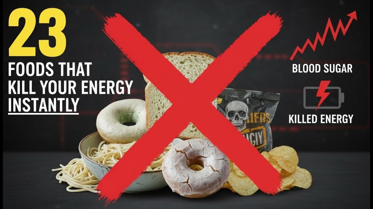 23 STARCH BOMBS You MUST AVOID! (Spikes Blood Sugar & Kills Energy)