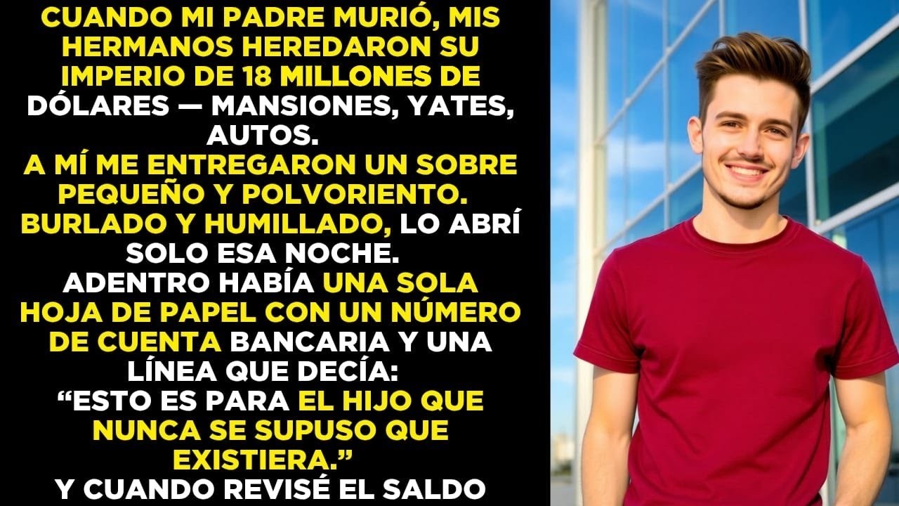 Mis hermanos recibieron 18 millones, a mí solo un sobre polvoriento… lo que hallé cambió todo