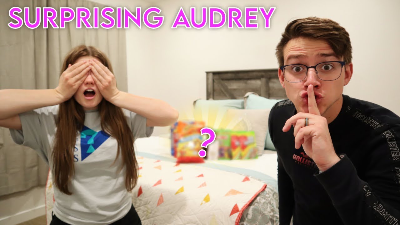 Spencer SURPRISES Audrey!  What could it be?...