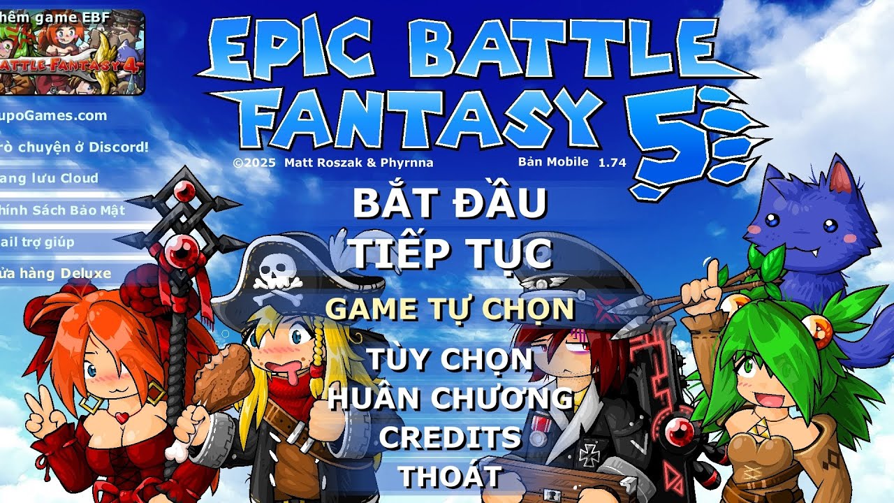 (Epic Battle Fantasy 5 Mobile version)#25 Thử thách của Chúa