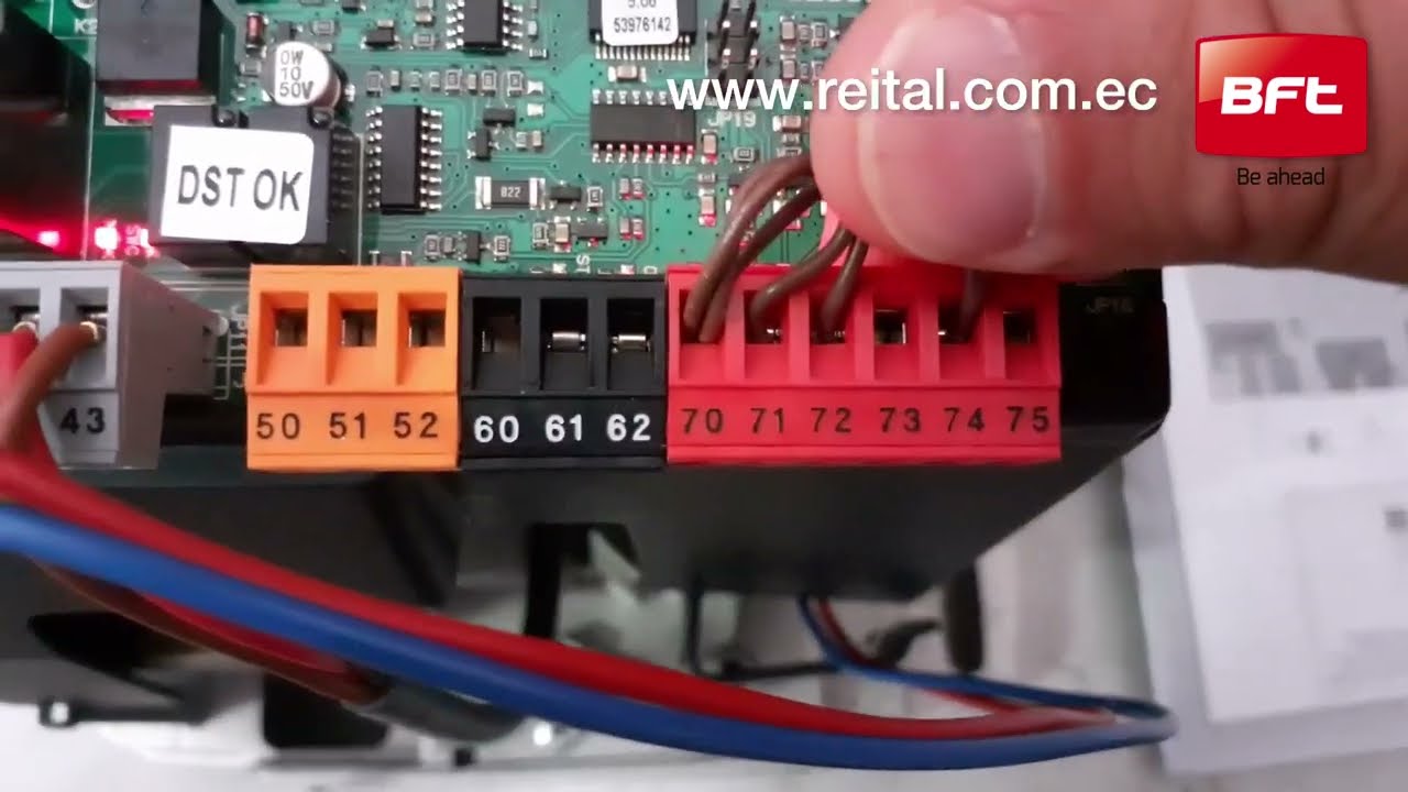 Conexiones HAMAL para motor Deimos 400 BFT