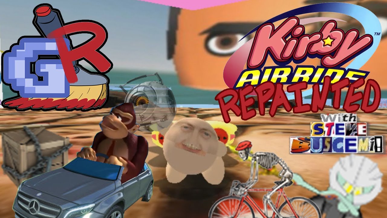 Andy & Fred || Kirby Air Ride Repainted