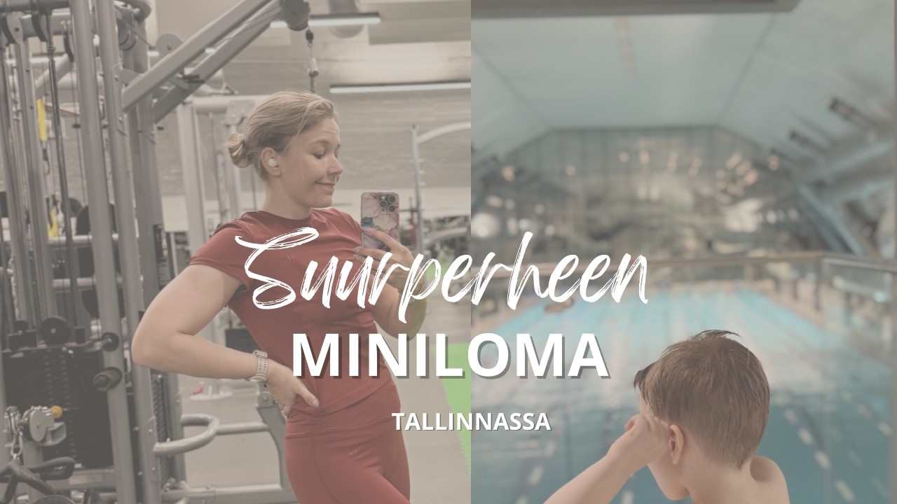 Suurperheen miniloma Tallinnassa | Seinäkiipeilemässä lasten kanssa  | Reissuvlog