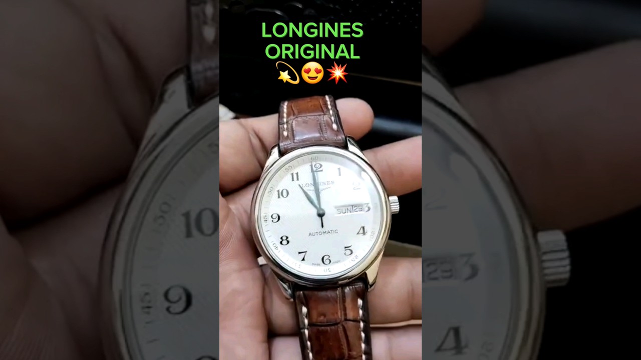LONGINESORIGINAL 💫😍💥 #jamtanganmewah #jamoriginal