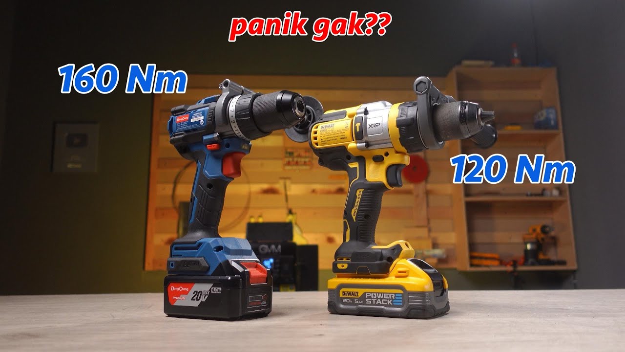 Dongcheng makin gila.. spek & fiturnya ud ngalahin brand atas! - DONGCHENG DCJZ20160i CORDLESS DRILL