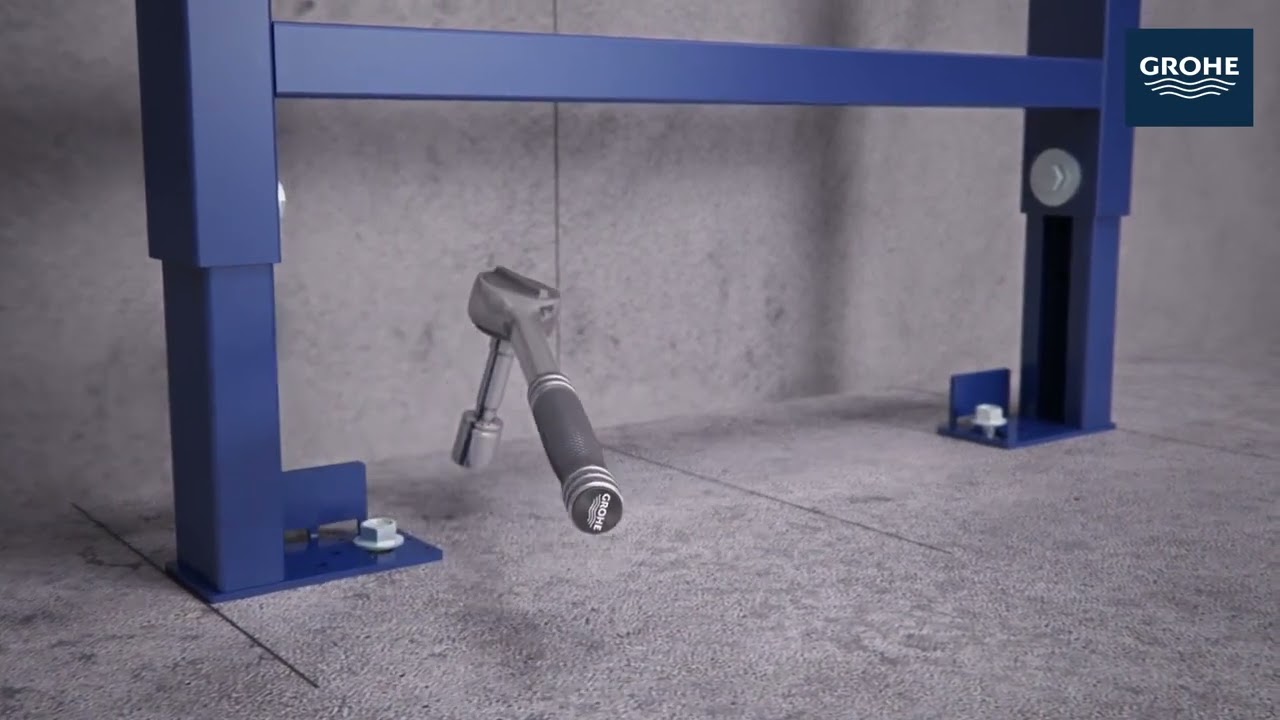 GROHE | Comment installer un pack Solido avec bâti support universel ?
