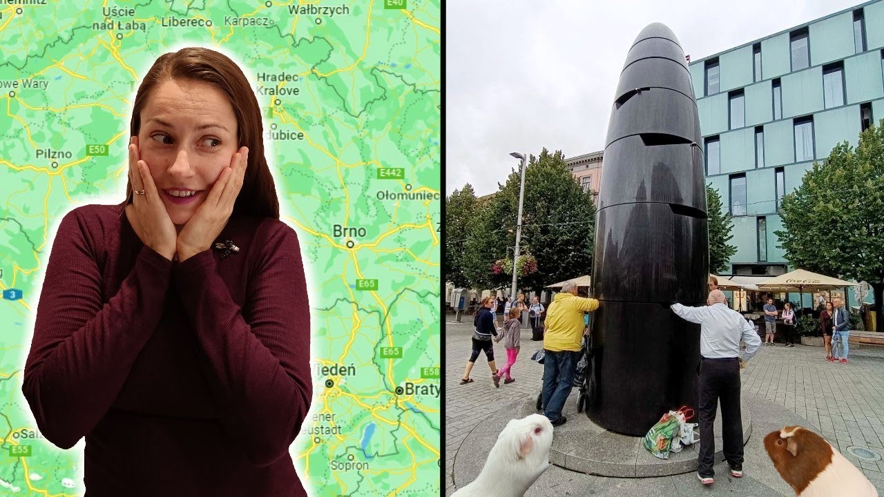 Brno i zegar w kształcie naboju, jeden z najdziwniejszych na świecie