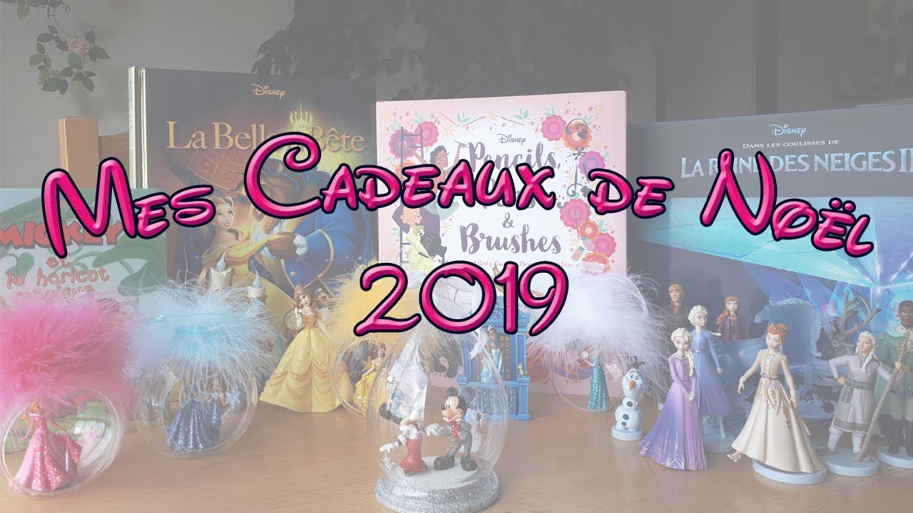 Mes cadeaux de Noël Disney 2019