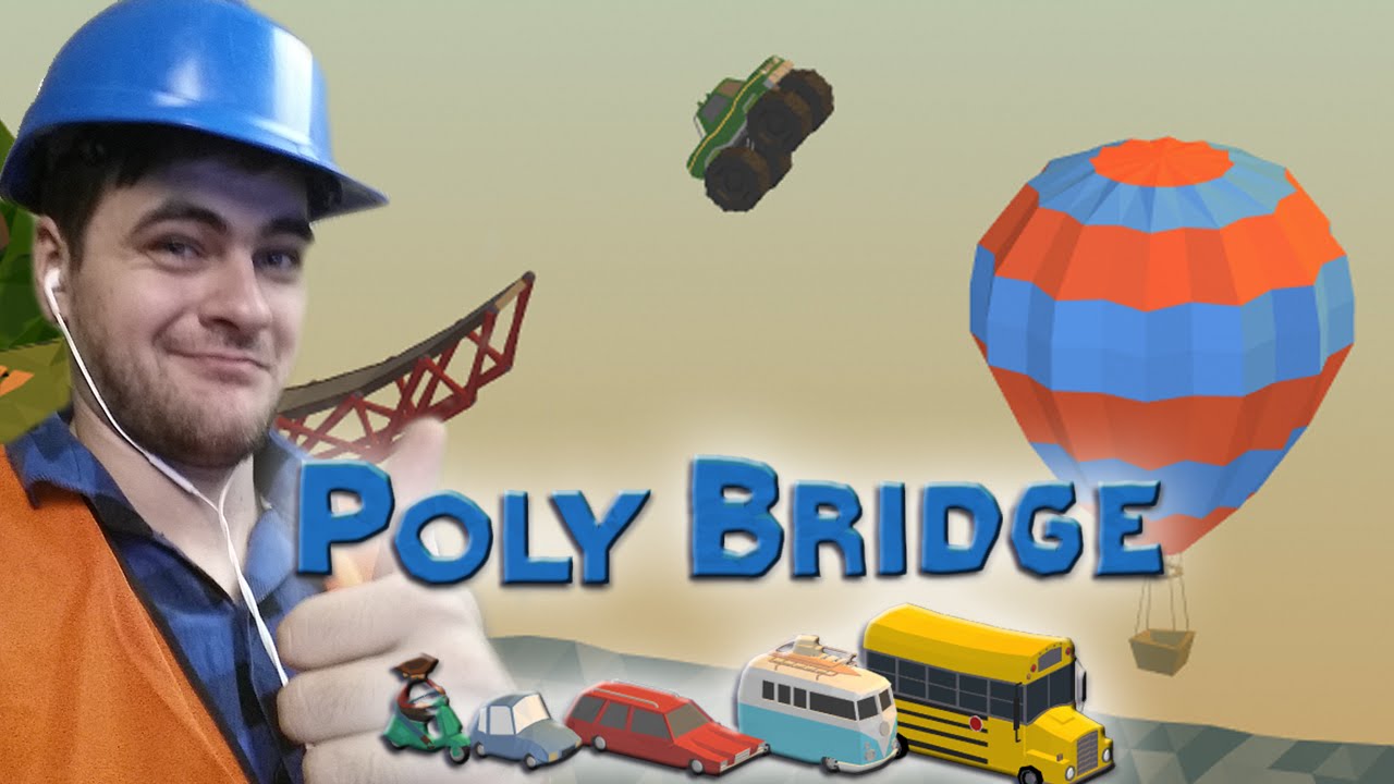 JAK PRZESKOCZYĆ BALON?! - POLY BRIDGE z widzami #3