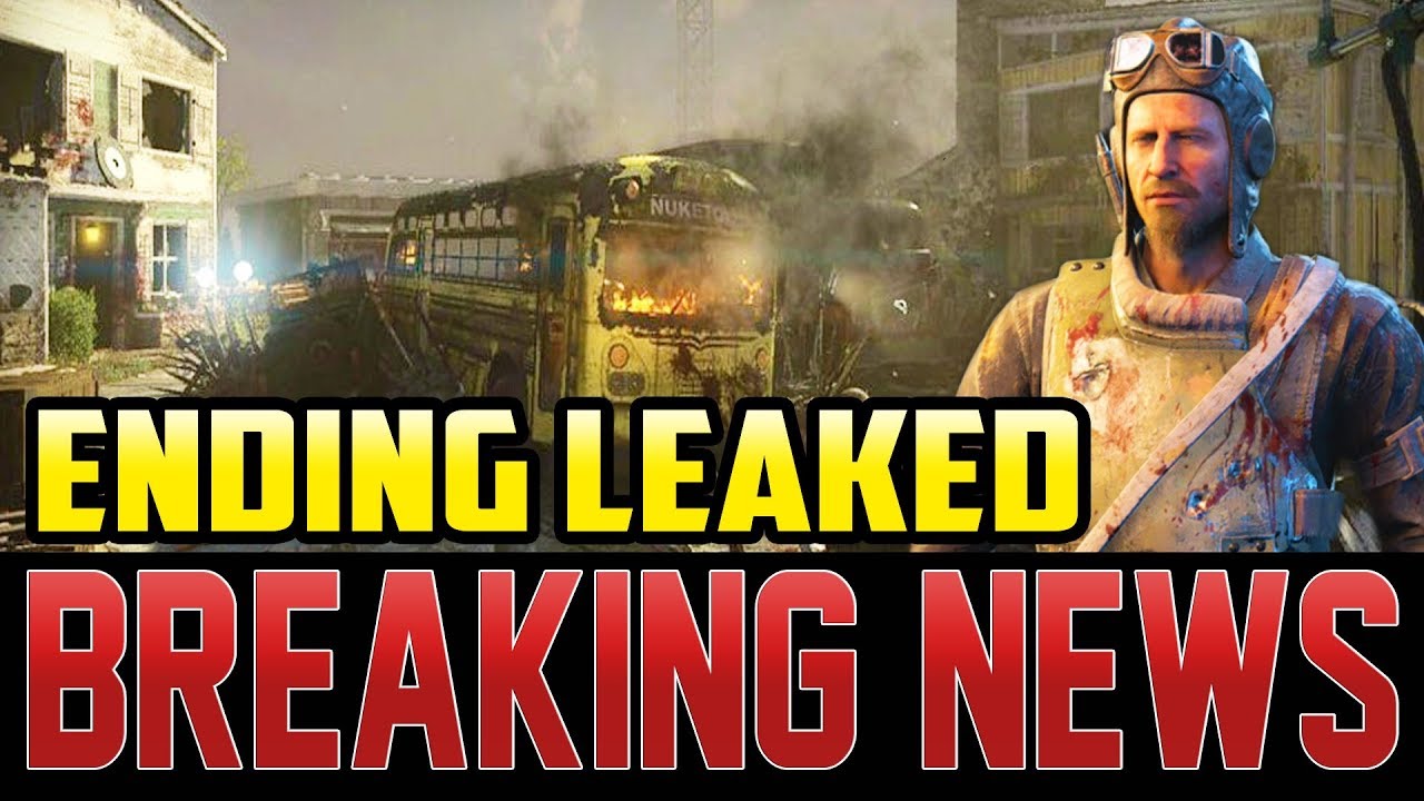 DLC 3 ZOMBIES EASTER EGG ENDING CUTSCENE LEAKED!  (Black Ops 4 Zombies)
