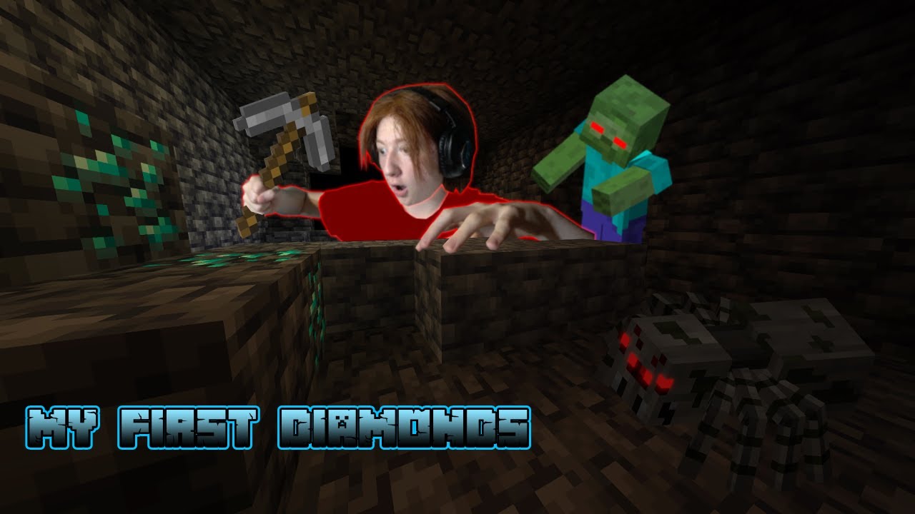 I Found My FIRST DIAMONDS In My Minecraft World - (Episode: 4)