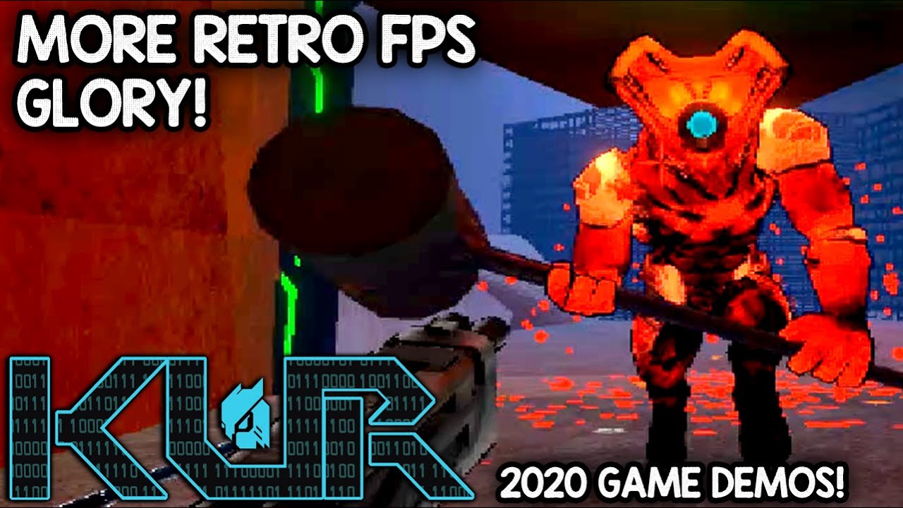 Kur! Unique Retro FPS with HYPER-KICKING BOOT ACTION! -- Let's Play Kur Demo (1080p 60fps)