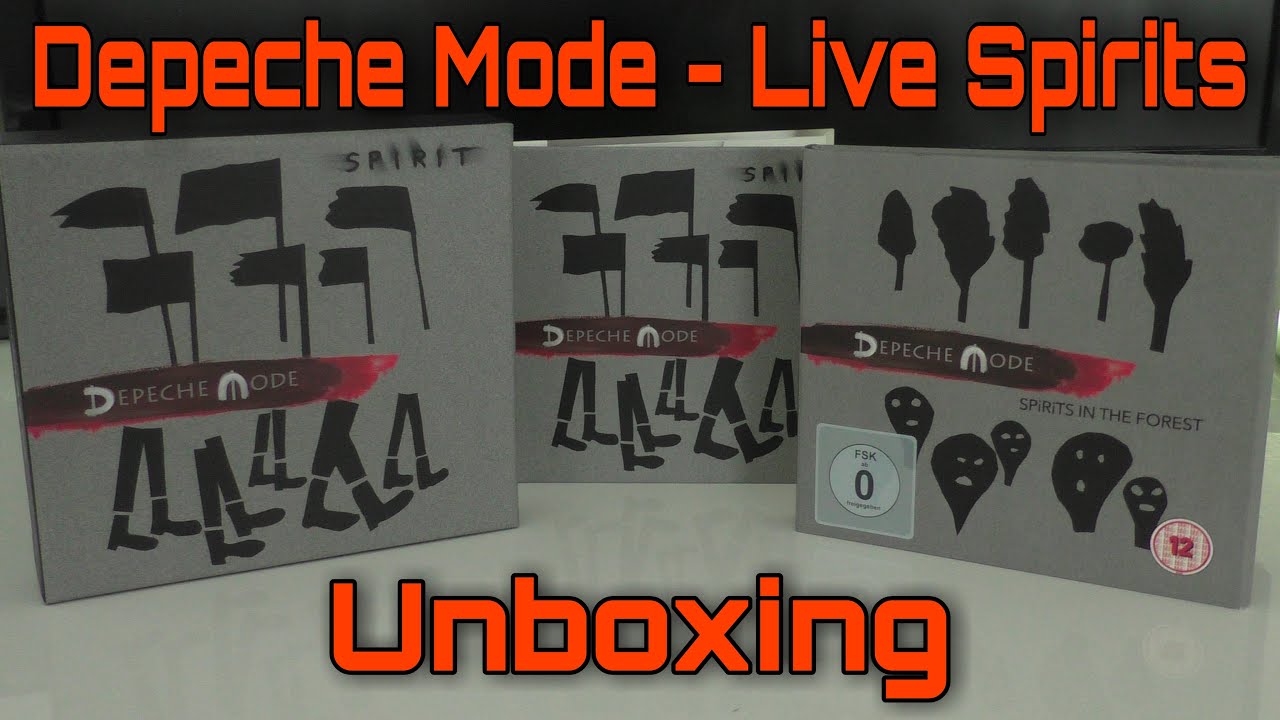DEPECHE MODE - SPiRiTS IN THE FOREST / LiVE SPiRiTS Unboxing | Deutsch