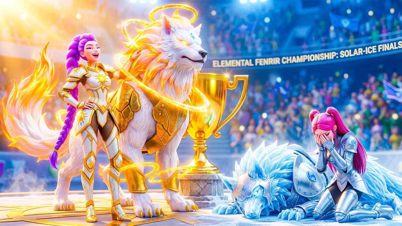 SOLAR VS ICE : RUMI'S MAGIC RACING CHAMPIONSHIP | KPOP DEMON HUNTERS