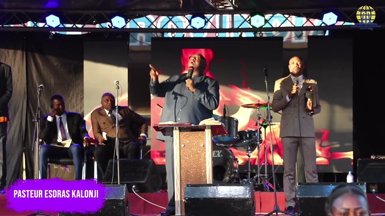 PASTEUR  ESDRAS KALONJI DE KIPUSHI ''THEME :EBEN EZER '''