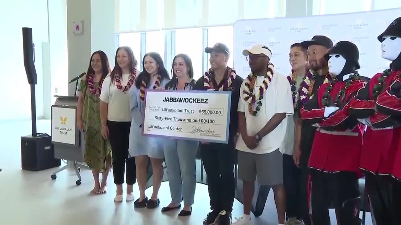 Jabbawockeez donate $65K to Liliuokalani Trust for new Honolulu youth center