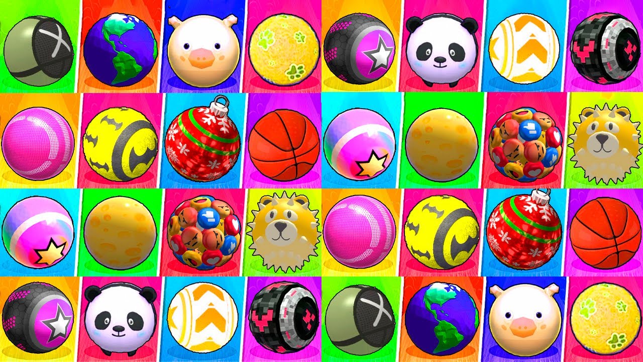 Going Ball vs Jump Ball vs Sky Ball vs Rollance vs City Ball vs Action Ball vs Candy Ball! Race-886