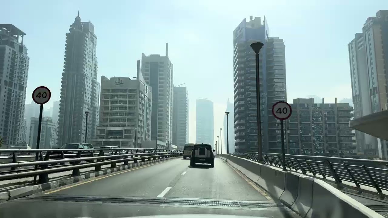 Marina Plaza to Harmony Villas 🇦🇪 | Relaxing Dubai Drive | 4K 60FPS 10 February 2026