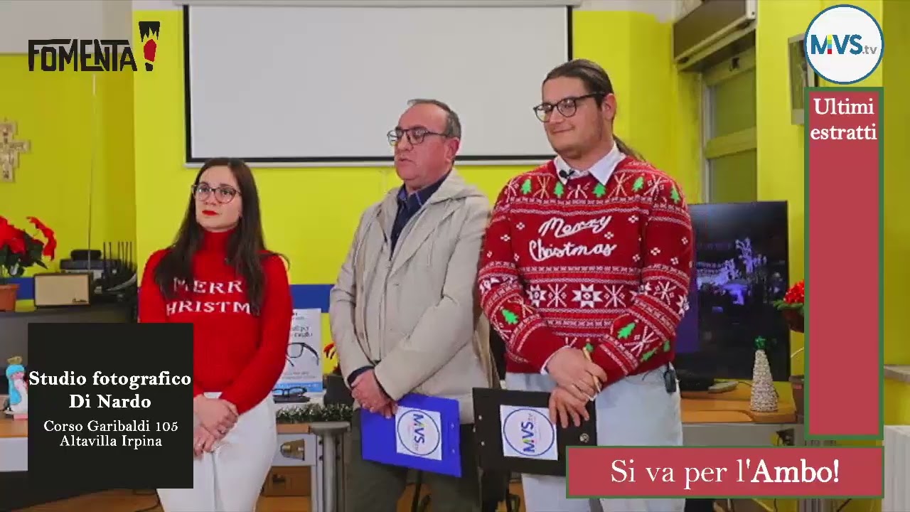 Tombola di Beneficenza 2025 - In diretta dalla Protezione Civile di Altavilla Irpina