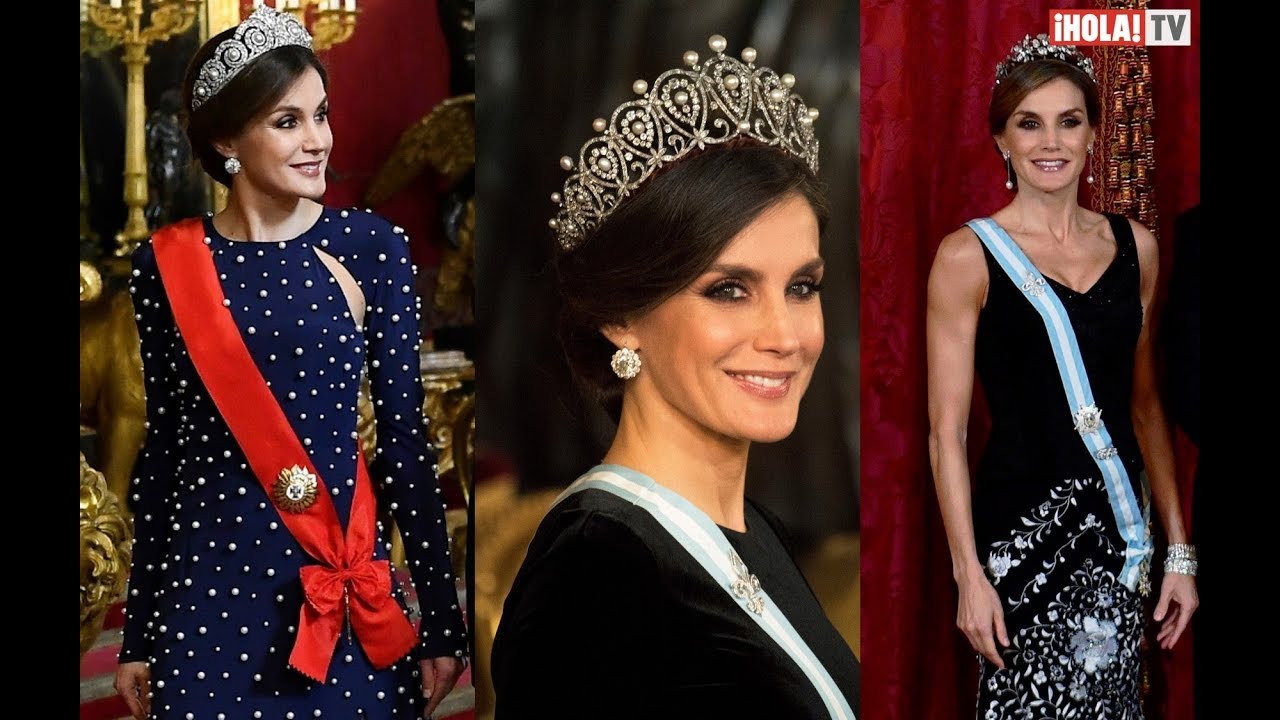 Las siete tiaras más importantes que ha lucido Doña Letizia | ¡HOLA! TV