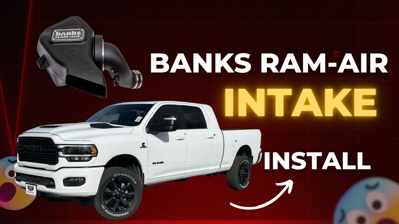 Пошаговая инструкция по установке воздухозаборника Banks Ram-Air для Dodge Ram 2500 6.7L Cummins ...