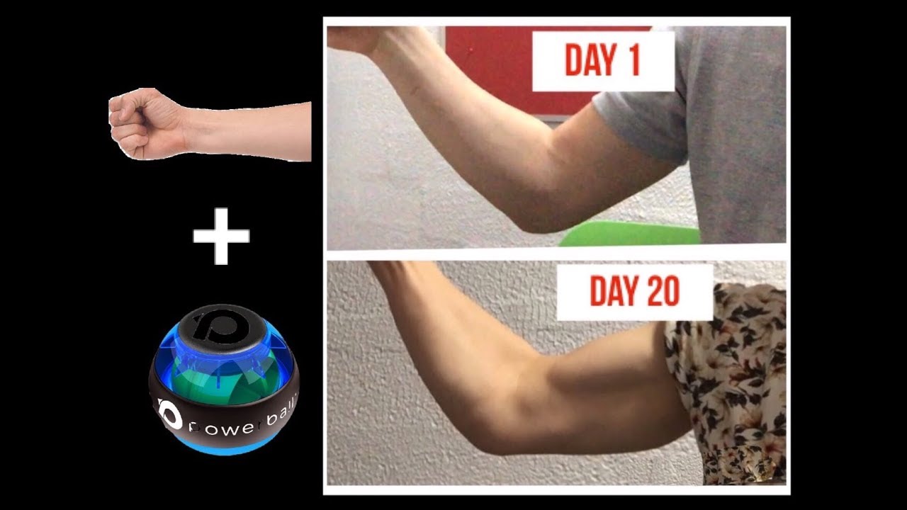 How to get big forearms in 20 days ! [Using the Powerball]