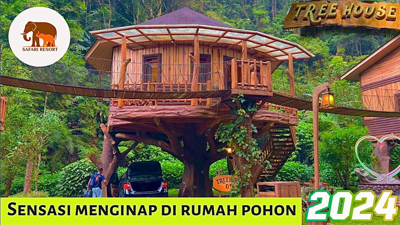REVIEW LENGKAP! SAFARI RESORT TREE HOUSE PUNCAK | HOTEL DI TAMAN SAFARI BOGOR || Daya Channel