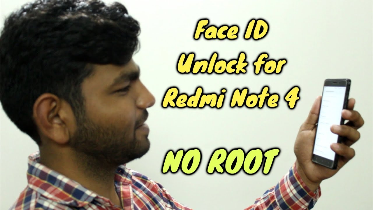 Face ID Unlock For Redmi Note 4 Without Root | Redmi Note 5 pro