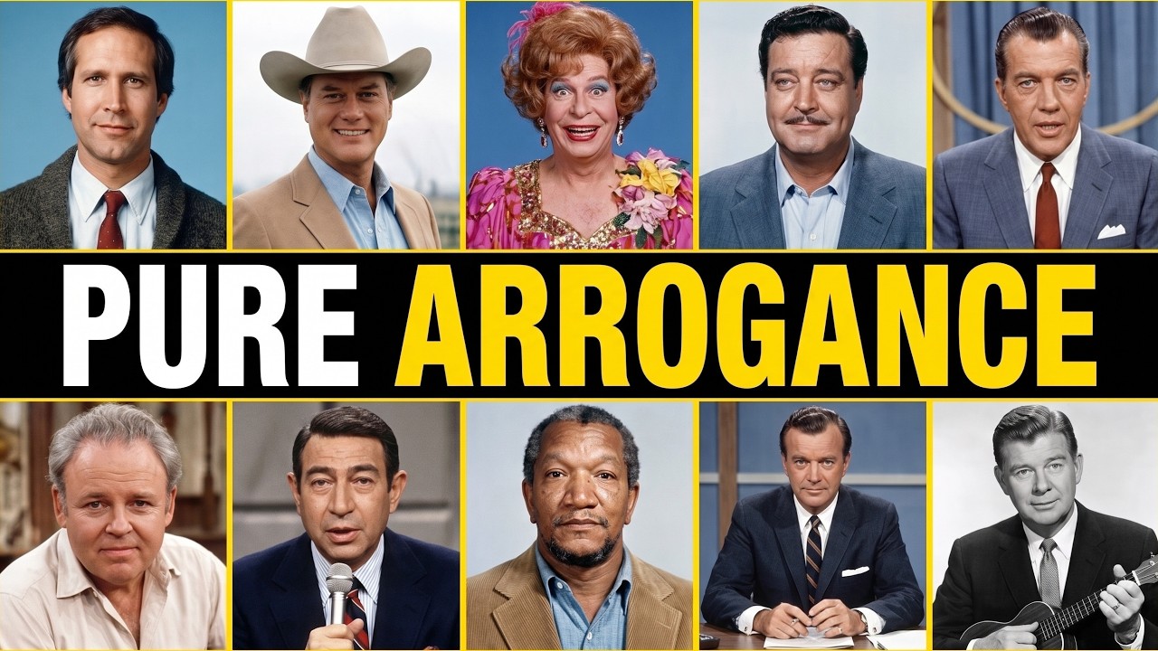 13 Most Arrogant Classic TV Stars