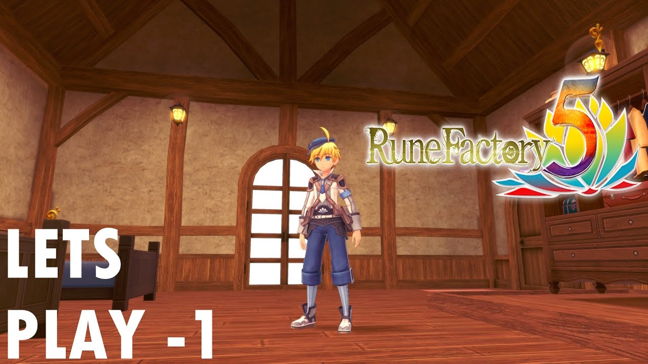 Let's Play Rune Factory 5 - Episode 1