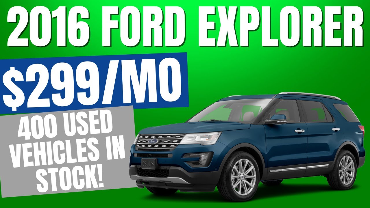 Used Ford Explorer For Sale Near Me | Mycarpark.com