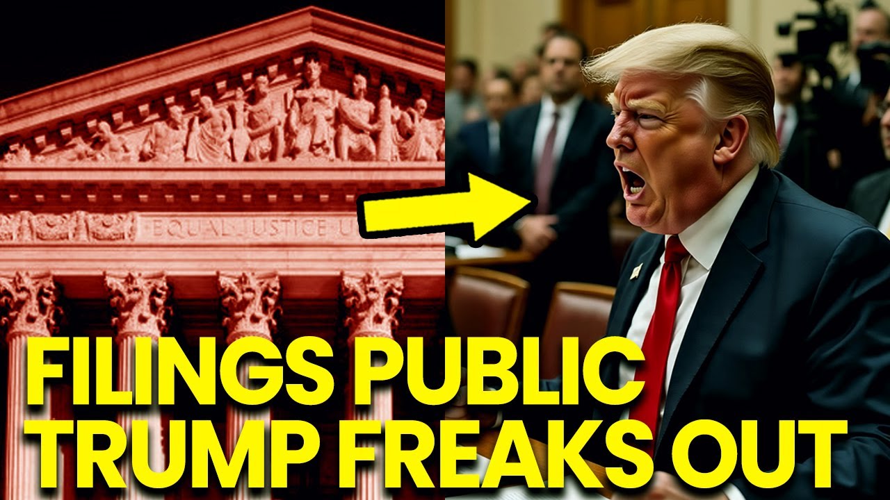 Trump FREAKS OUT after Court Filings GO PUBLIC
