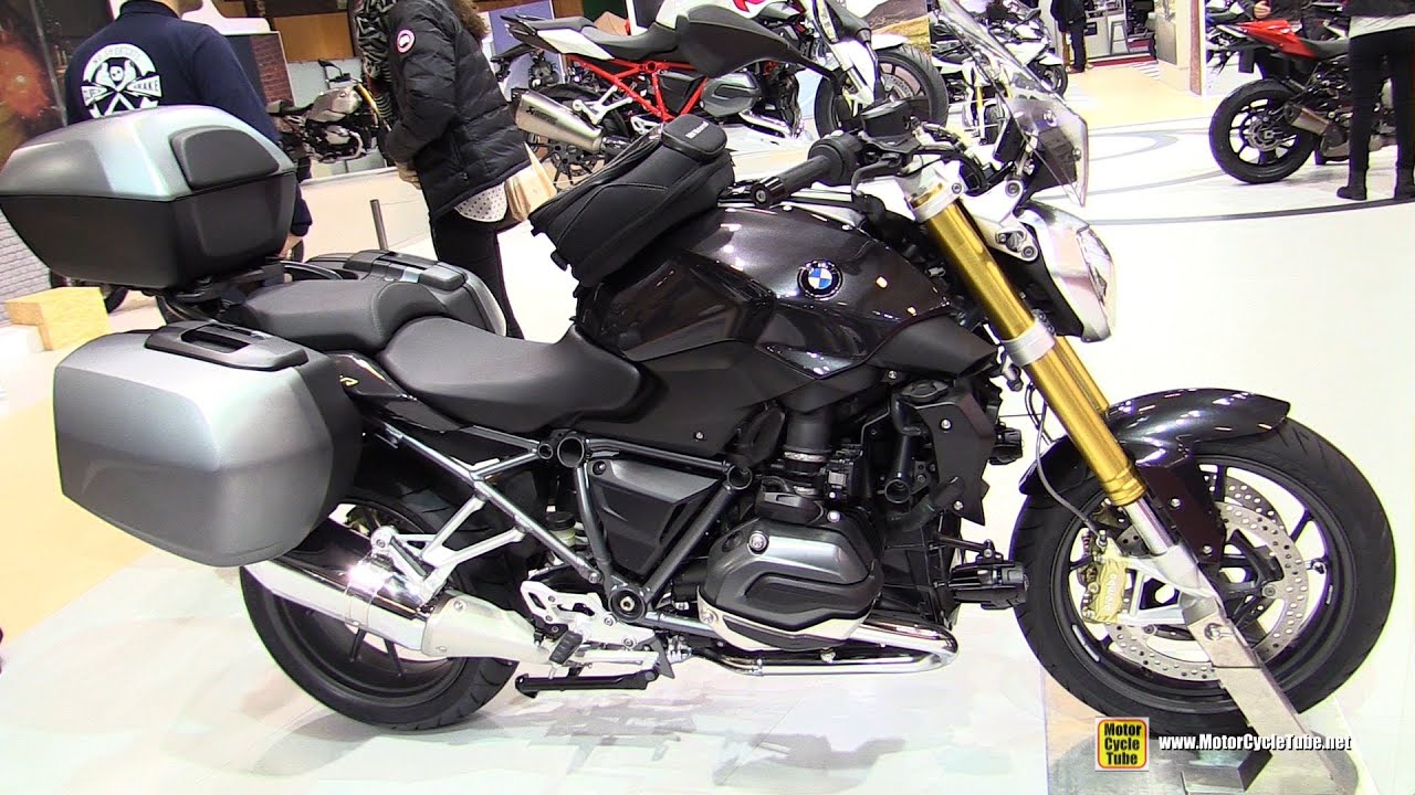 2016 BMW R1200R Accessorized - Walkaround - 2015 Salon de la Moto Paris